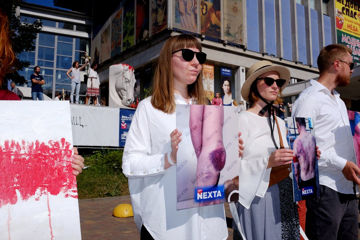 During the 2020 Belarus protests, people sent NEXTA videos, photographs and first-hand accounts while state media stayed silent and internet access was restricted.