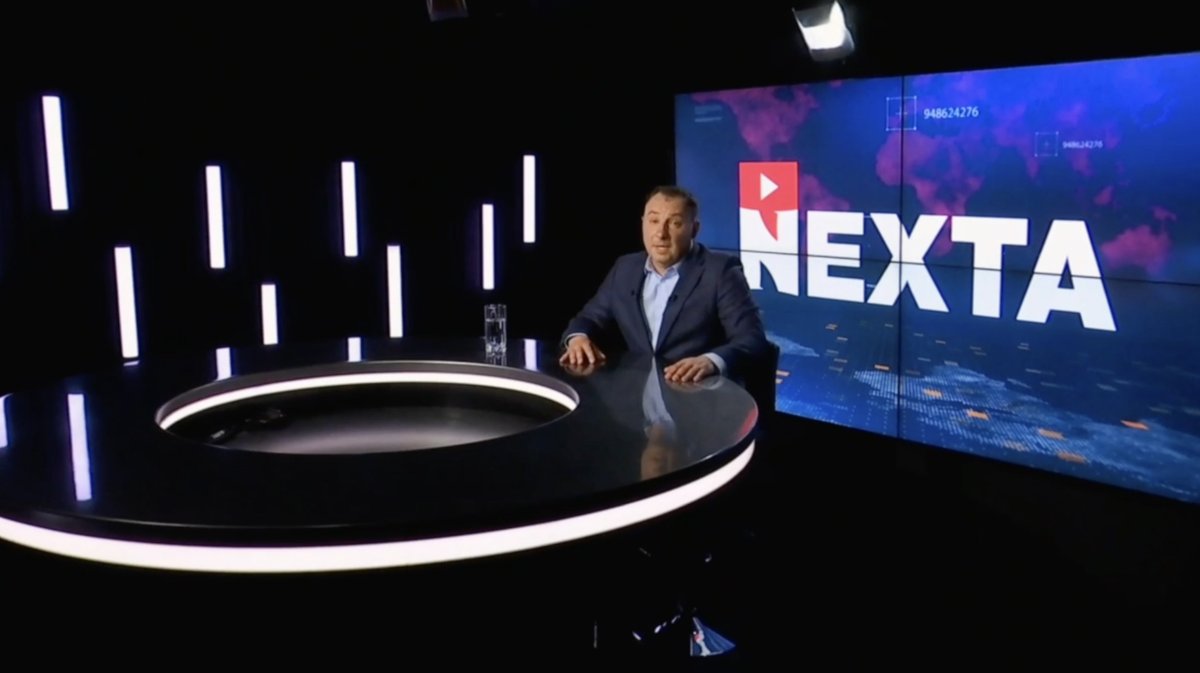 NEXTA newsroom in Warsaw